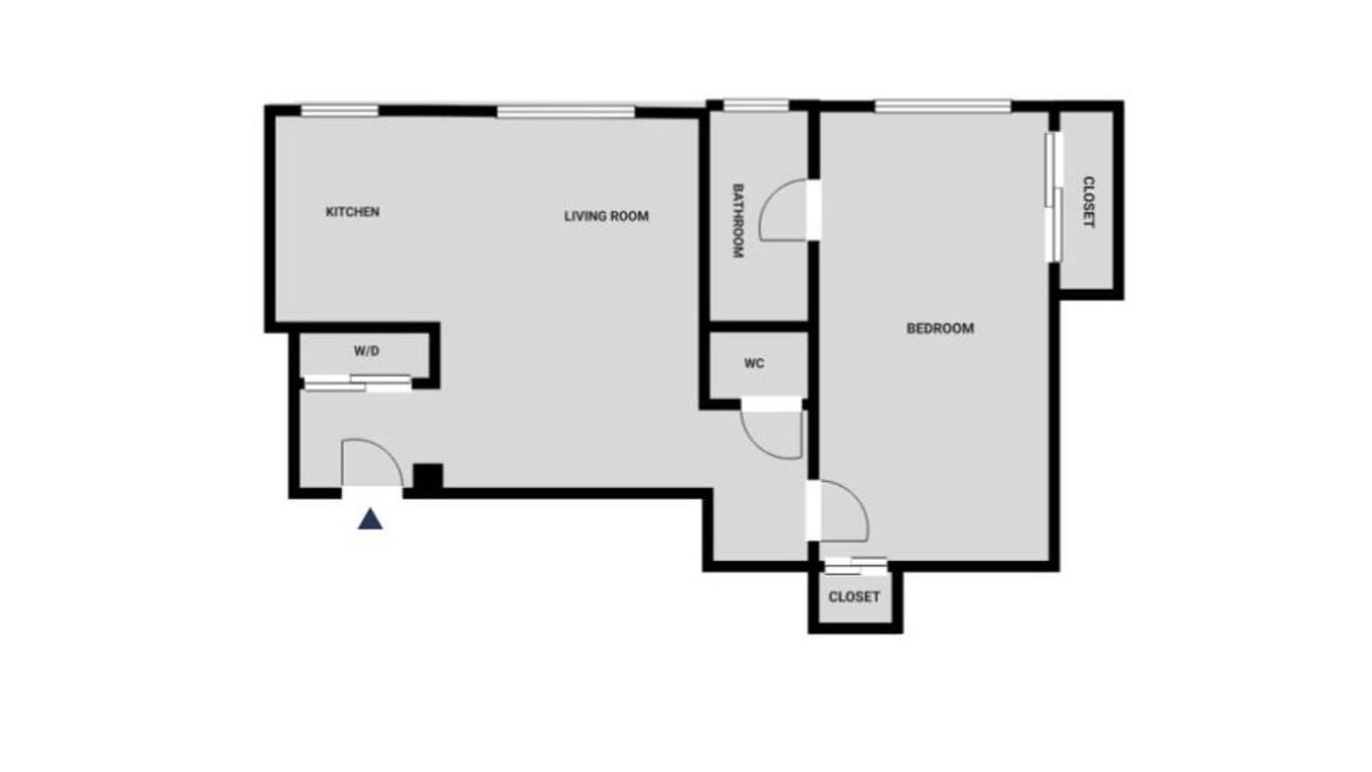 Appartamento Midtown 1br W Doorman Wd Nr Grand Nyc-778